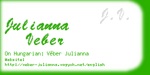 julianna veber business card